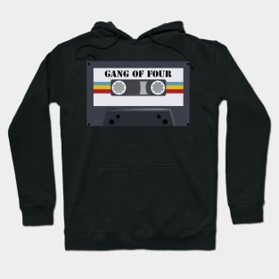 Gang of Four / Cassette Tape Style Hoodie